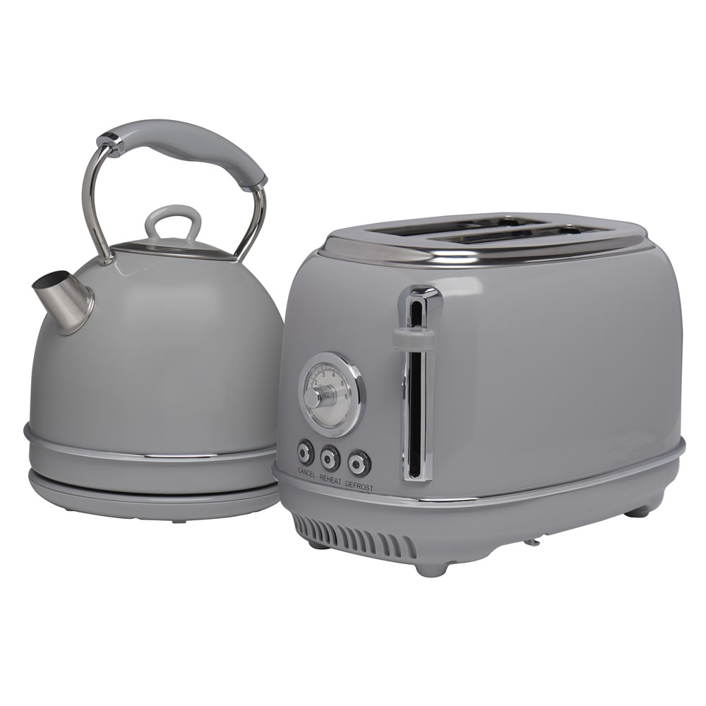 grey retro kettle